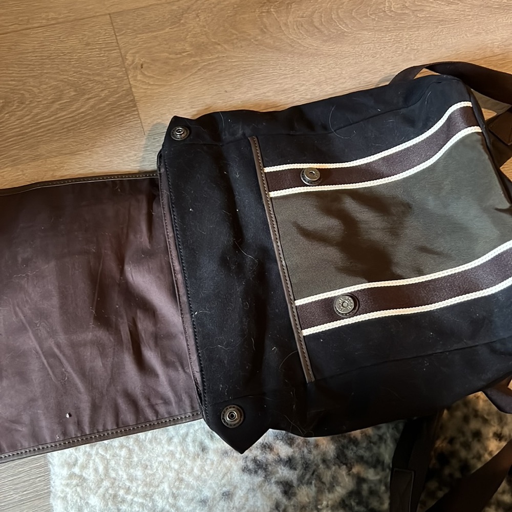 FOSSIL MENS MESSENGER BACKPACK BAG - Picture 4 of 6